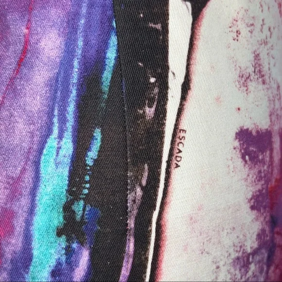 New Escada Delphi Dress in “Fantasy”- Euro-40 U.S.-10 - Picture 11 of 15